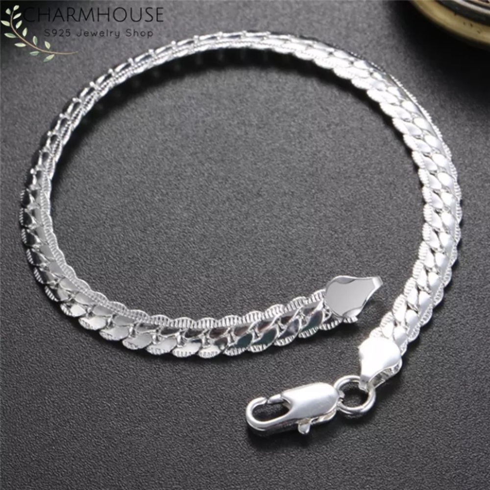 NEW Stamped 925 Silver Bracelet
